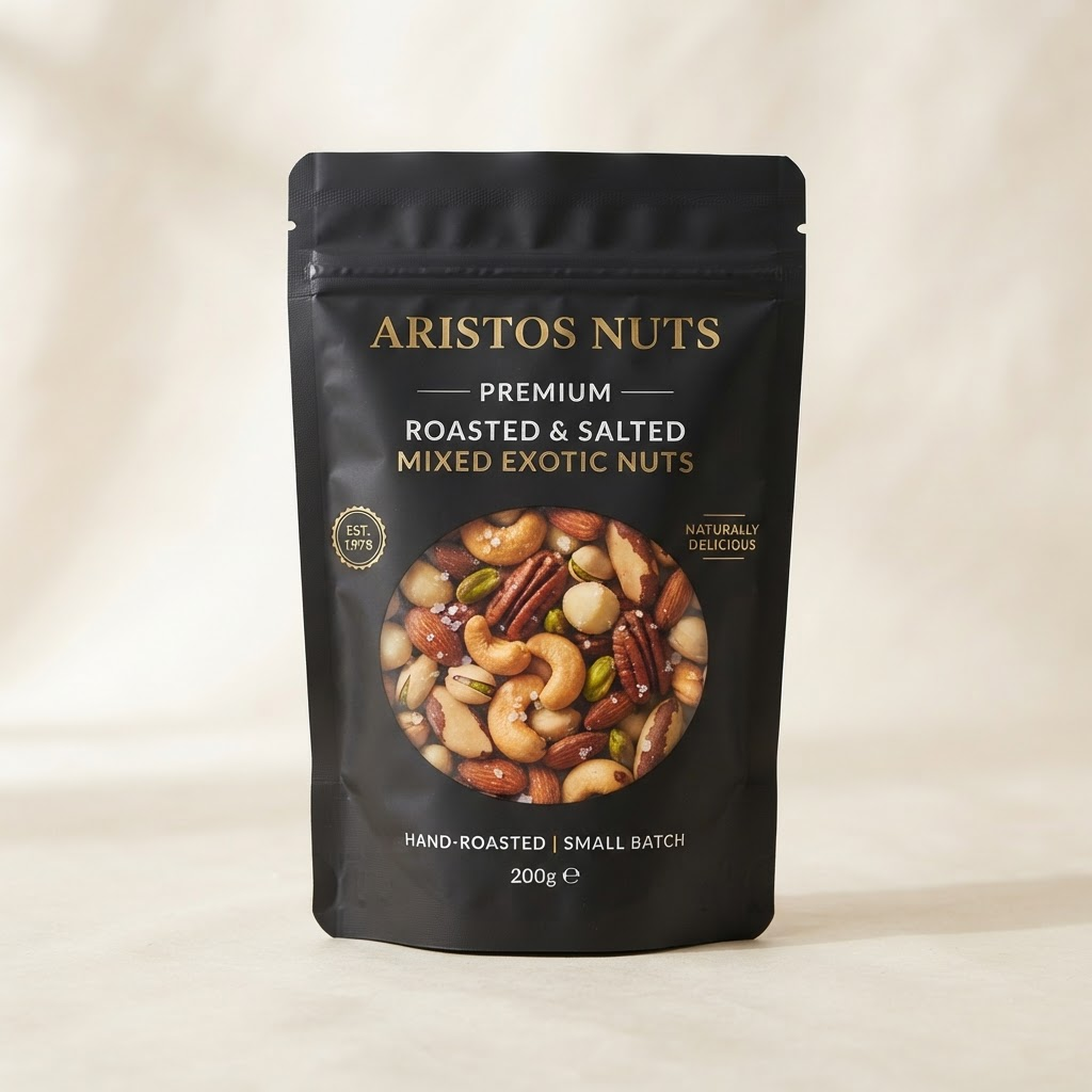 Roasted and Salted Exotic Nuts