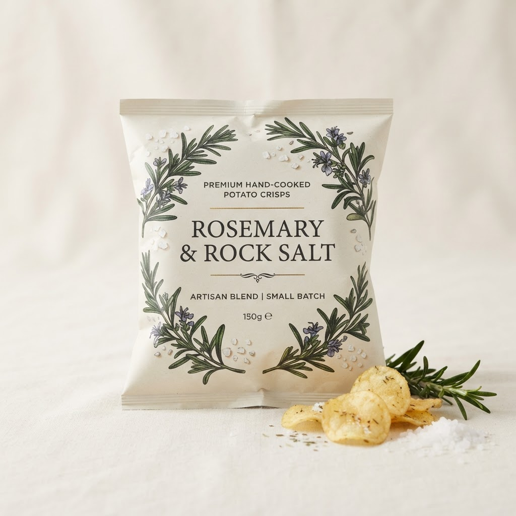 Rosemary and Rocksalt Crisps